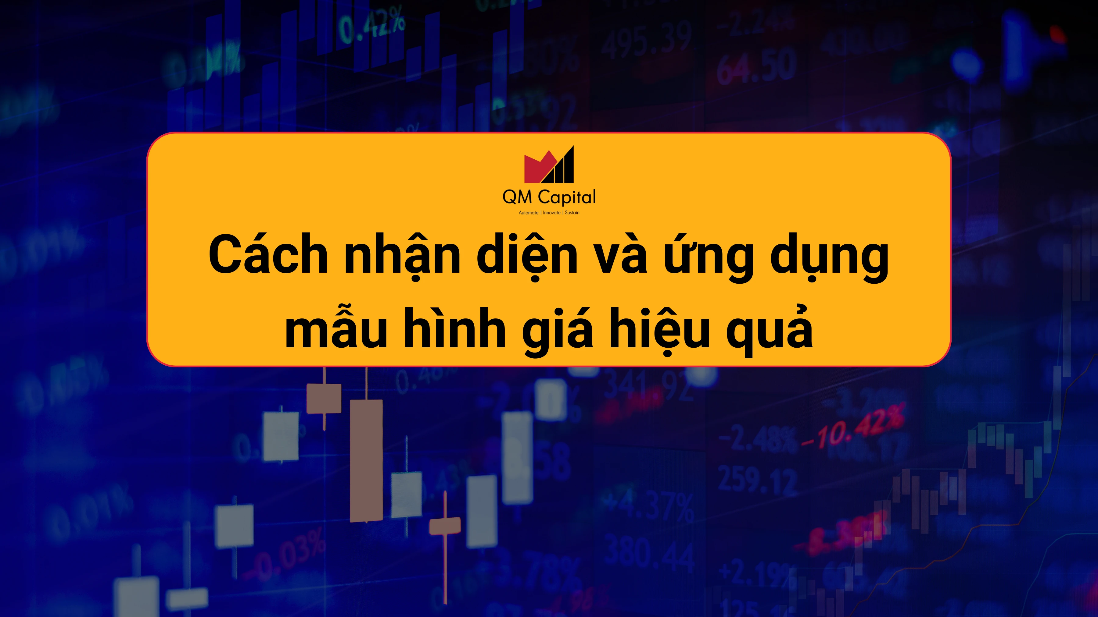 Cách nhận diện và ứng dụng mẫu hình giá hiệu quả trong đầu tư chứng khoán