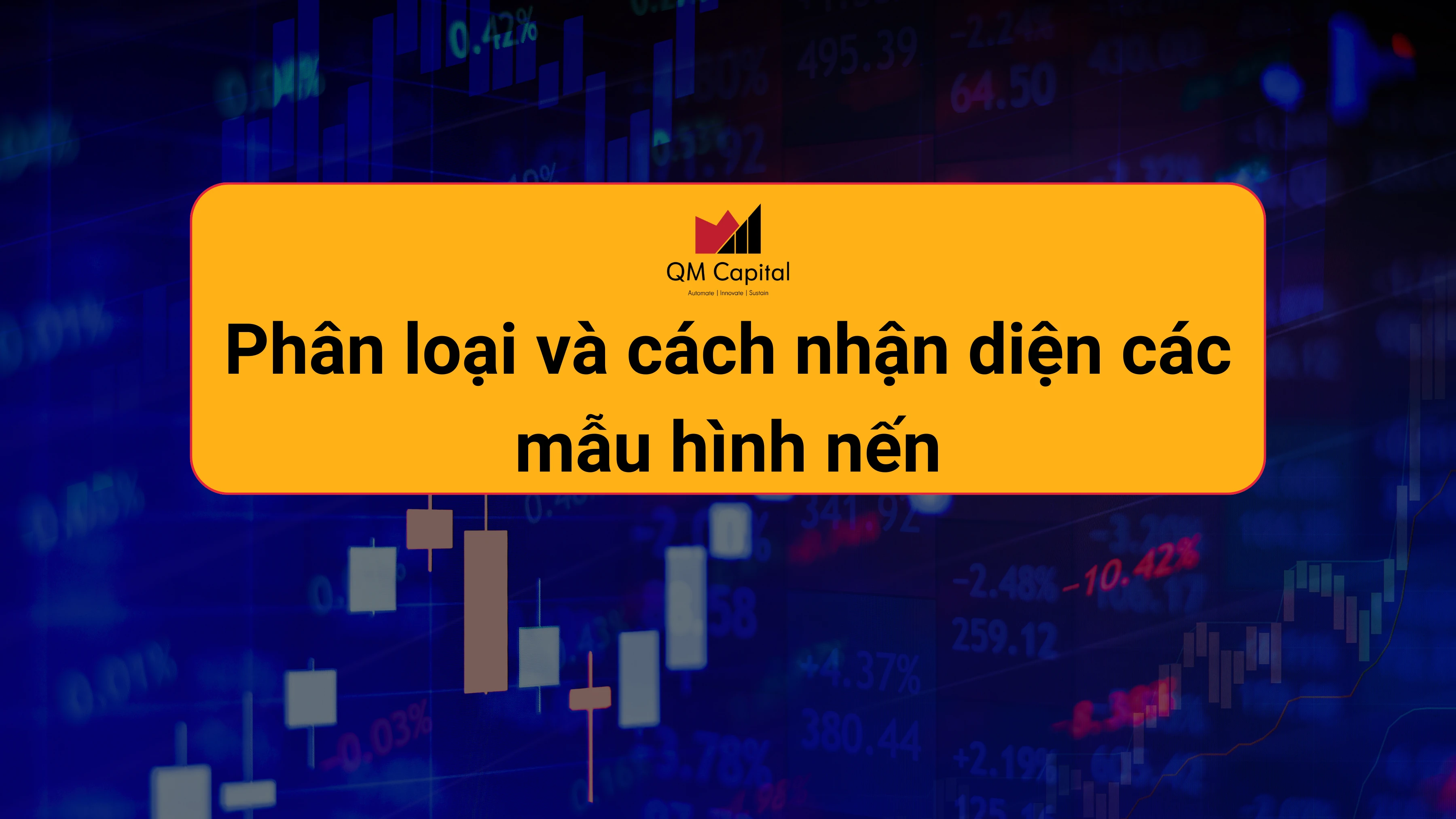 Phân loại và cách nhận diện các mẫu hình nến trong đầu tư chứng khoán