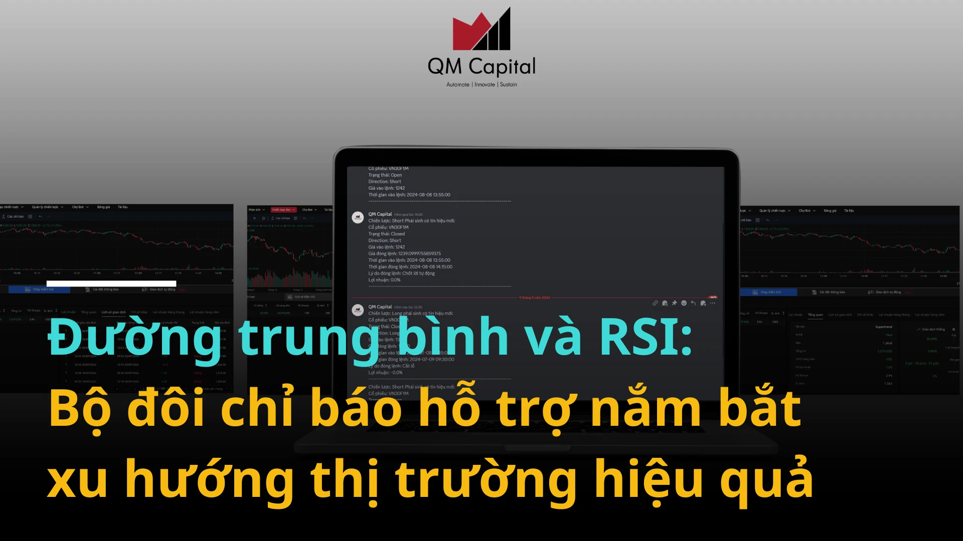 Đường trung bình và RSI: Bộ đôi kỹ thuật hỗ trợ nắm bắt xu hướng thị trường hiệu quả